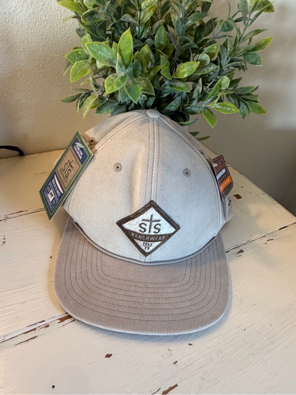 STS Ranchwear corduroy Tan Baseball Hat